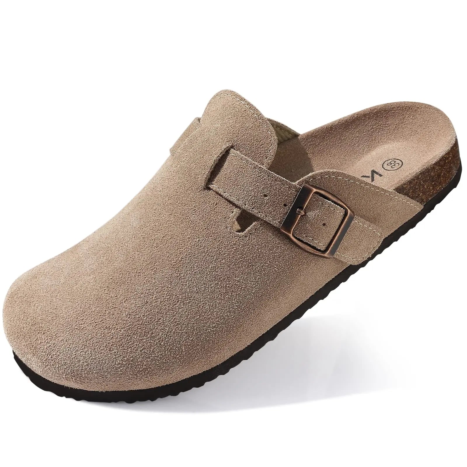 Asgard Retro Clogs Slippers for Women Cozy Cork Footbed Mules with Arch Support Classic Potato Shoes Unisex Fashion Beach Sandal